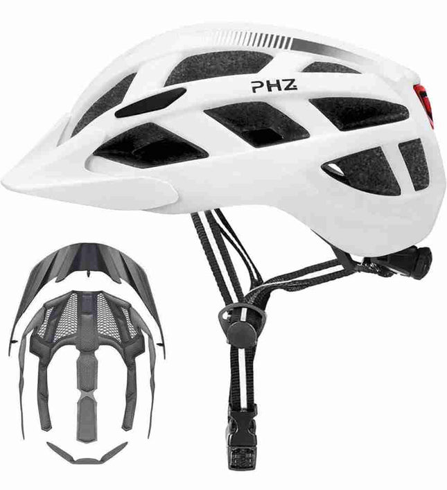 PHZ Bike Helmet with Safety LED