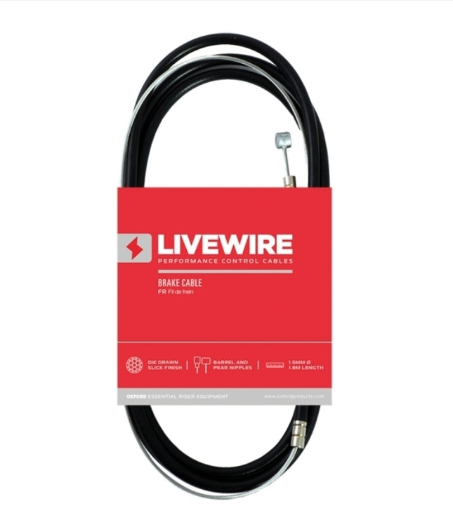 Live Wire Stainless Steel Brake Cable
