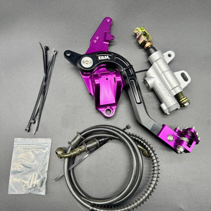 Surron Ultra Bee Footbrake Setup With Dual Calliper Disc Guard