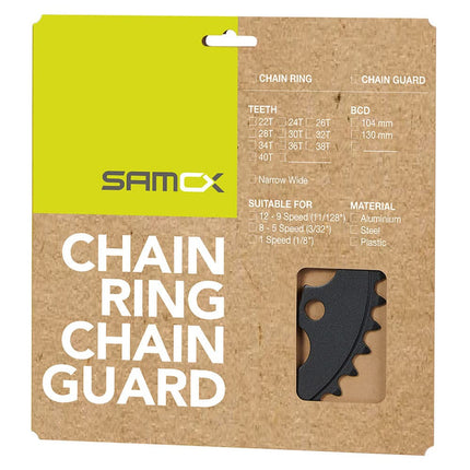 Samox 36T MTB/E-bike Chainring