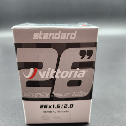 Vittoria 26"x1.5-2.0 Schrader Valve Inner Tube