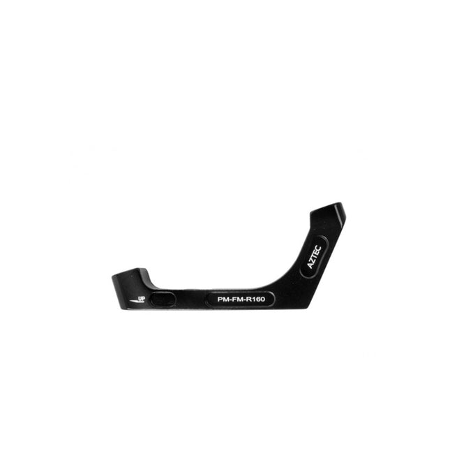 Aztec Adapter for post type calliper to flatmount frame, 160 mm rotor