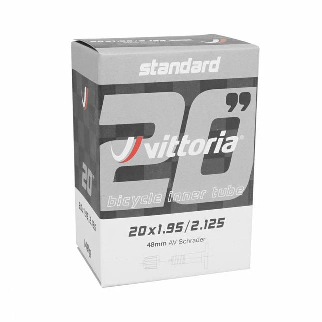 Vittoria 20"x1.9-2.1 Schrader Valve Inntertube