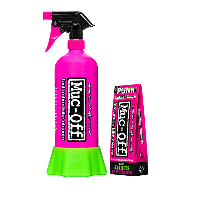 Muc-Off Bottle For Life With Punk Powder 4 Packs